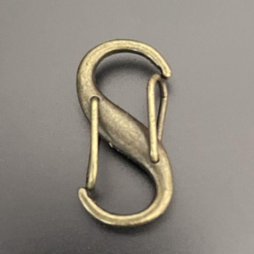 Zinc Zinc Alloy Shortening S Type Shape Clasp Hook Chain Length Adjusting Buckle  DIY Chain Bag