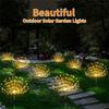 Solar Garden Firework Lights Outdoor Waterproof 8modes Sparklers Solar Lamp For Outside Backyard Yard Pathway Decoration