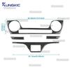Carbon Fiber Center Air Conditioning Panel Sticker for Hyundai Tucson 2015-2020 Interior Accessories