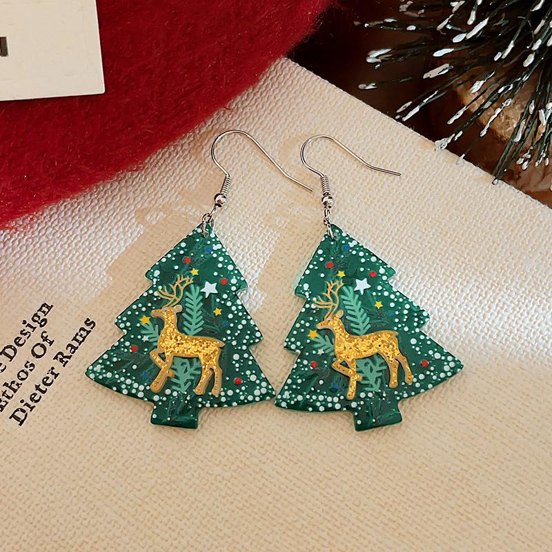 Elegant Christmas Stud Earrings: Cute & Festive Designs for Women - New 2026 Autumn/Winter Collection