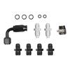 25inch 6AN Power Steering Hose Assembly For C10 Trucks Aluminum High Pressure Easy to Use Accessories