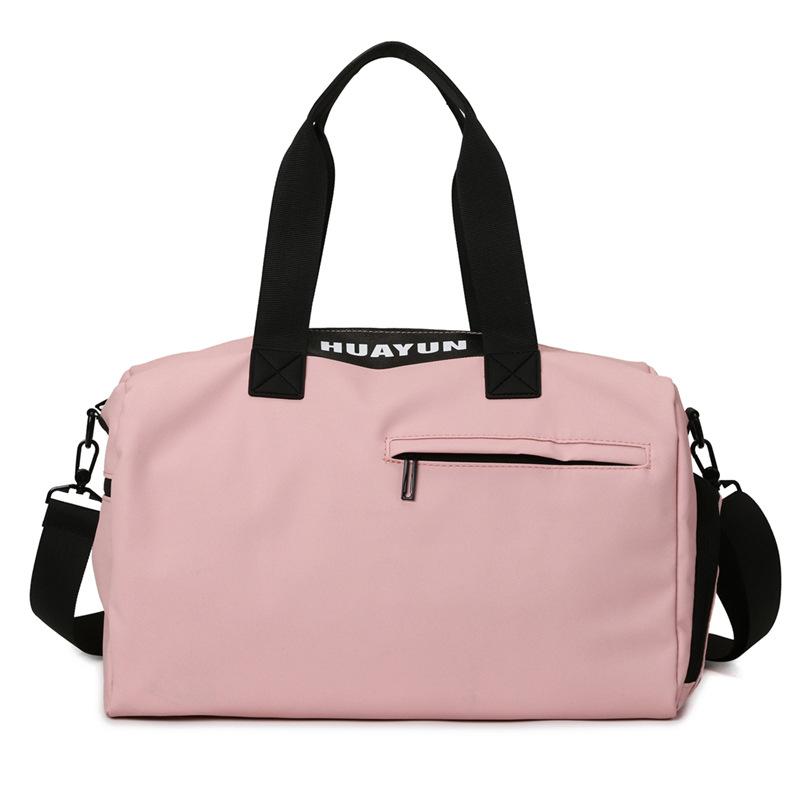 Dry and Wet Separation Sports Yoga Gym Bag Hand Luggage Storage Bag Multi-functional Simple Crossbody Travel Bag