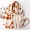 Spring and Summer Scarf Small Fragrant Wind B Colored Coral Scarf Warm Shawl Women Sun Protection Large Handkerchief, Outdoor Warm Tassel Headscarf