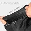 Extra Large Black Heavy-Duty T-Shirt Shopping Bags