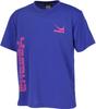 Yasaka Logo Nyanko Table Tennis Short Sleeve Medium T-Shirt 4, Blue,