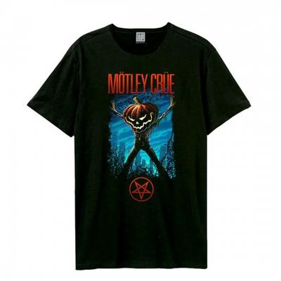 Amplified Unisex-Erwachsene Kürbiskopf Motley Crue T-Shirt