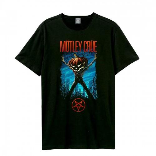 Amplified Unisex Adult Pumpkin Head Motley Crue T-Shirt