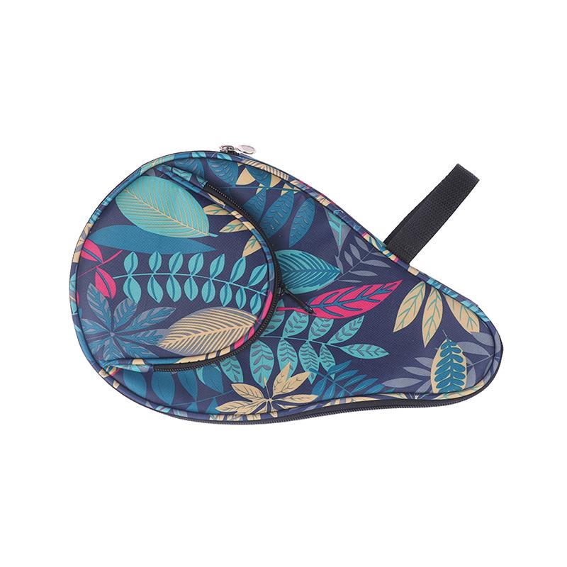 

1Pc Table Tennis Racket Bag Wear-Resistant Gourd Racquet Pingpong Paddles Bag Colorful Table Tennis Racket Case Paddle Pouch