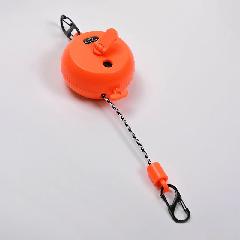 New Portable 8M Retractable Clothesline Hand-Cranked Extendable Drying Rack Outdoor Travel Laundry For Camping Hiking Tools