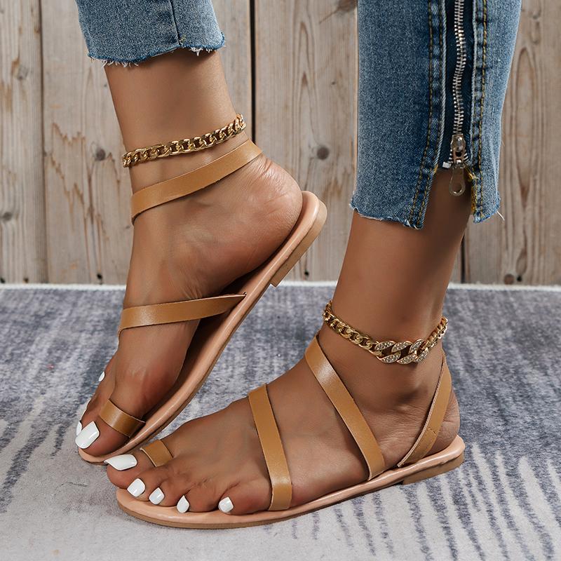 Fashion Thong Sandals Summer Women Flip Flops Weaving Casual Beach Flat Shoes Rome Female Sandal Low Heels Slippers Sandalias Mujer 2025