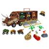 Dinosaur Truck Toys For Kids Gift Dinosaurs Truck Storage Car Toy Portable Handle Best Electric Pull Back Toy Christmas Gift