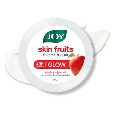 Skin Fruits Moisturizing Cold Cream 200ml With Apple Jojoba Almond Oil For Face Hands Body