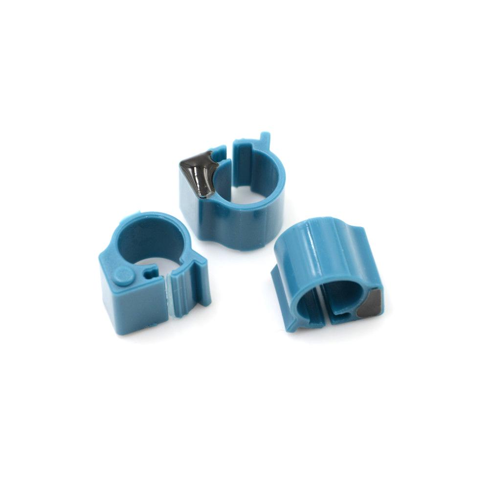 10Pcs RFID Pigeon Bird Ring EMID Tag ID Bird Leg Clip Rings For Tracking With 125KHz Low Frequency 4100 Chip Training Supplies