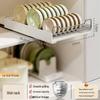 No-Install Spice Rack & Drawer Basket for Under-Sink Kitchen Storage