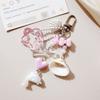 Conch Ocean Series Keychain Multi-Charm Bag Charm High-End Starfish Key Ring  Vacation