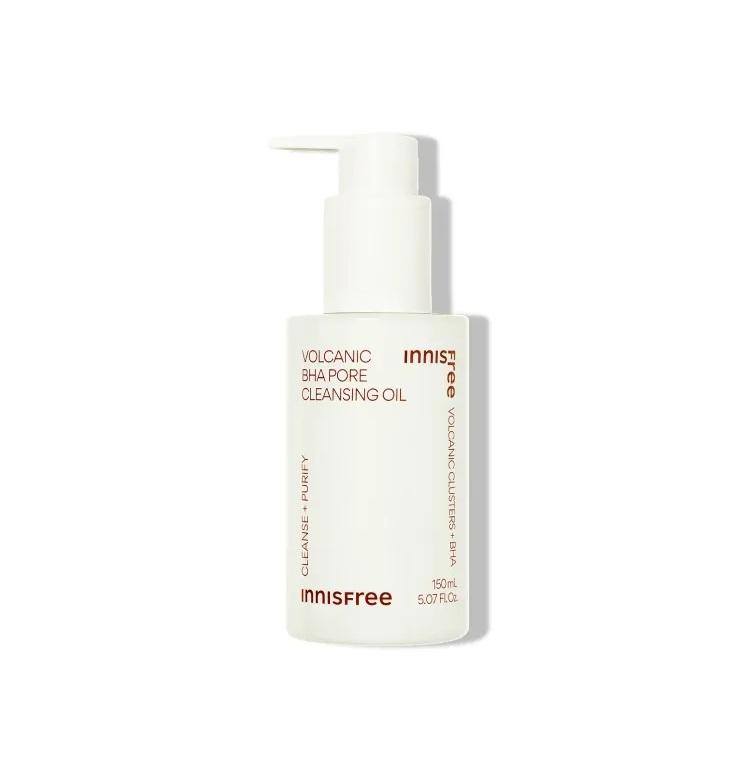Innisfree Volcanic BHA Pore Cleansing Oil Blackhead & Sebum Deep Cleanser 150mL