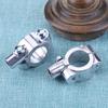 2pcs Motorcycle Rear View Mirror Mount Holder 22mm Handlebar Rear View Mirror Mount Holders Metal Easy Installation Accessories