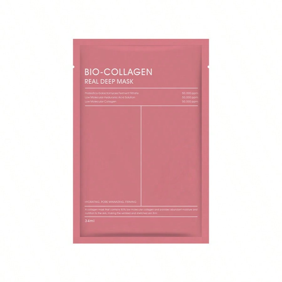 1/3/5pcs Sleep Collagen Hydrating Facial Mask, Contains Hyaluronic Acid And Niacinamide, Facial Care
