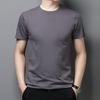 Men's Summer 2022 Pure Cotton Crew Neck T-shirt - Solid Color, Short Sleeve, Casual Fit