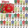 5-Pack Xmas Hand Cream Gift Set, Scented Hand Lotion Kit 30g, Hydrating Moisturizing Hand Care Set for Women Girls, Stocking Stuffers Party Favors