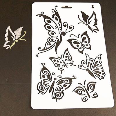 Decorative Embossing Butterfly Stencils Paper Cards Stamps Album Scrapbooking