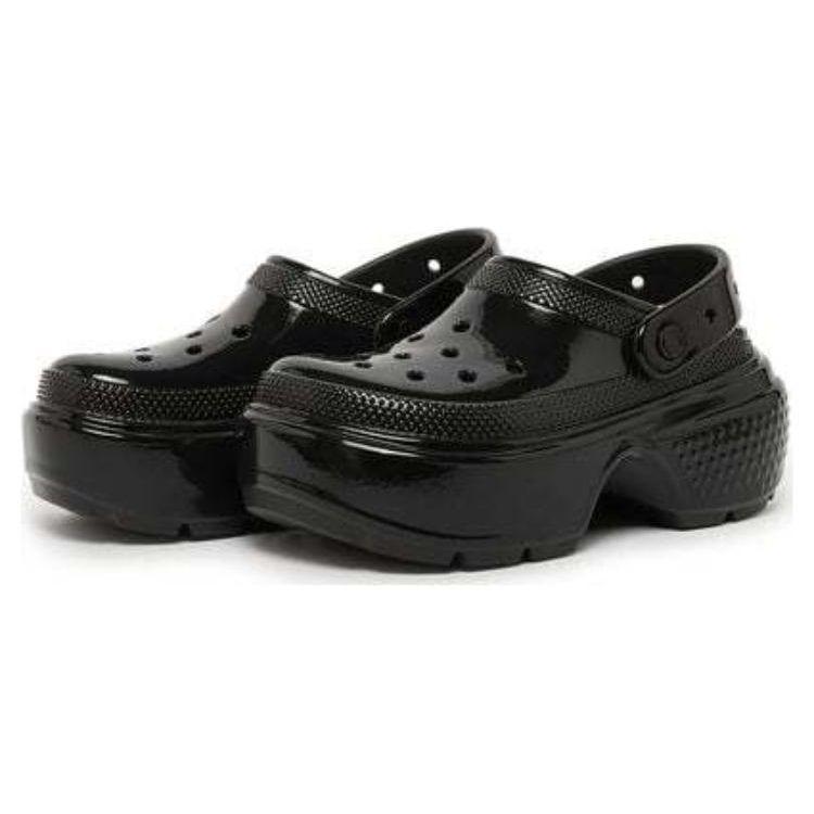 Crocs Snow House Comfortable Casual Lightweight Durable Clogs Women Footwear Black 209568-001