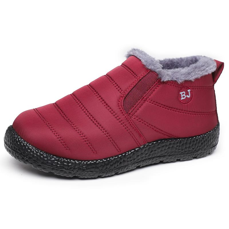 Neue Winter Damen Herren Plus Samt Warme Sportschuhe Casual Outdoor Wanderschuhe Verdickte Laufschuhe Schneestiefel