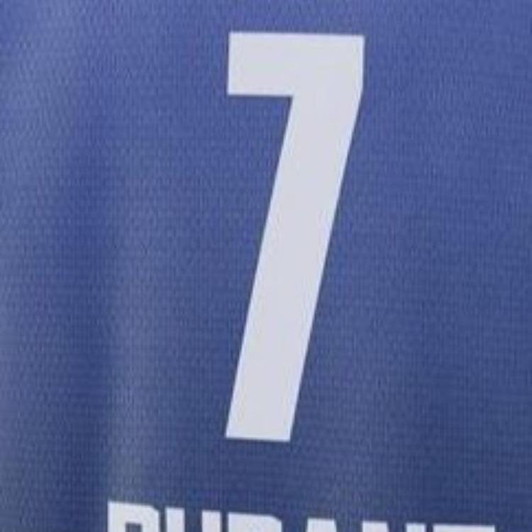 Jordan SS23 All-Star Weekend Embroidered Gradient Basketball Jersey, Durant #7 Men Tops Blue DX6326-506