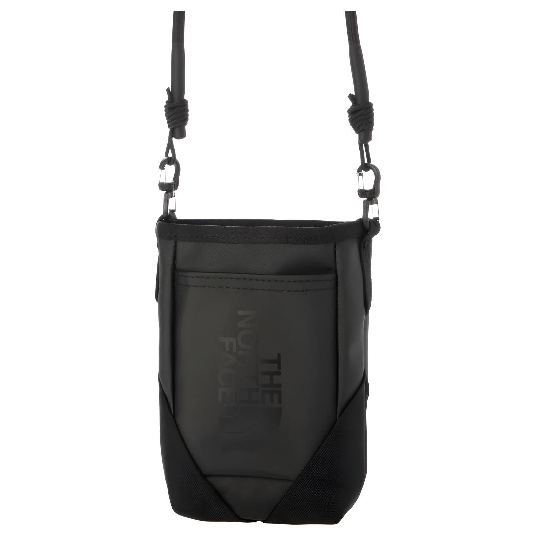 The North Face Detachable Shoulder Strap Recycled Polyester Shoulder Bag Unisex Shoulder Bag Black NM82502 Black