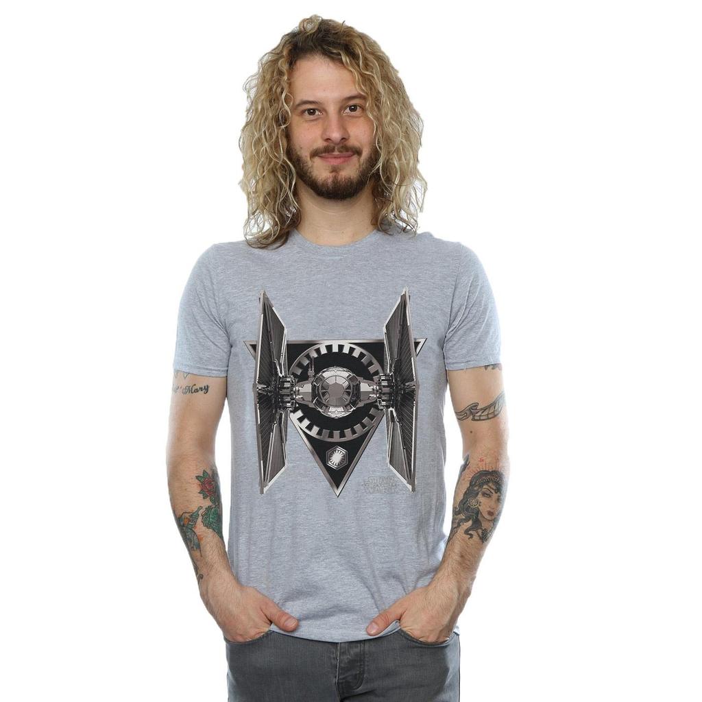 STAR WARS Mens The Last Jedi TIE Fighter T-Shirt