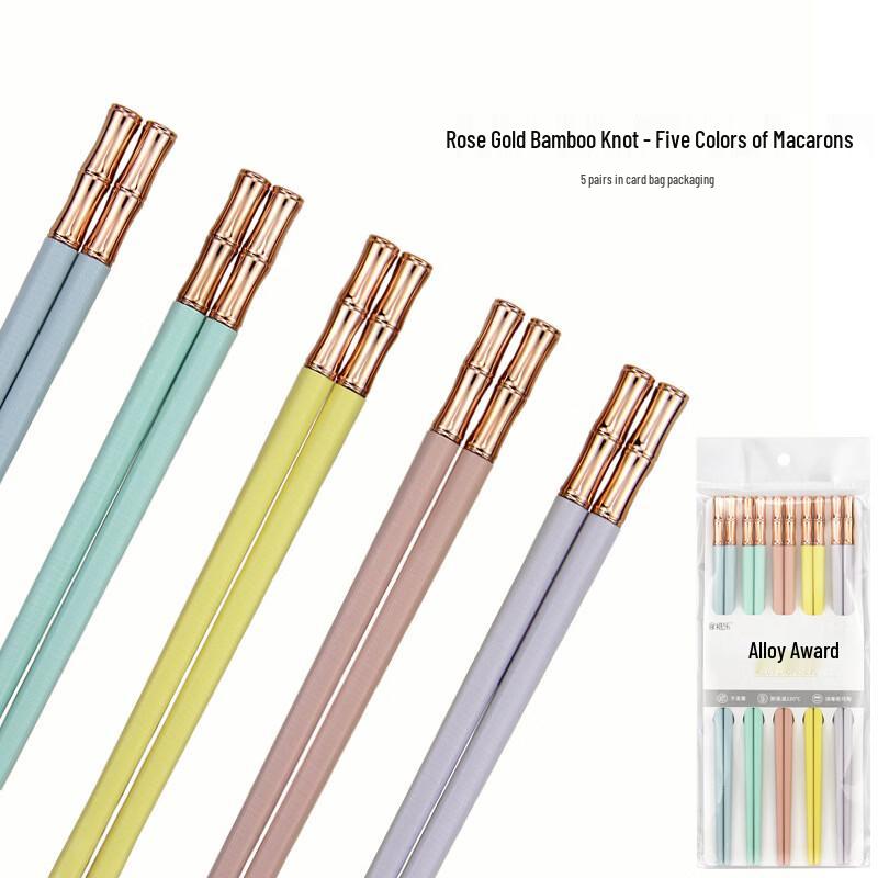 

Xihe High-Grade Non-Slip Heat-Resistant Alloy Chopsticks