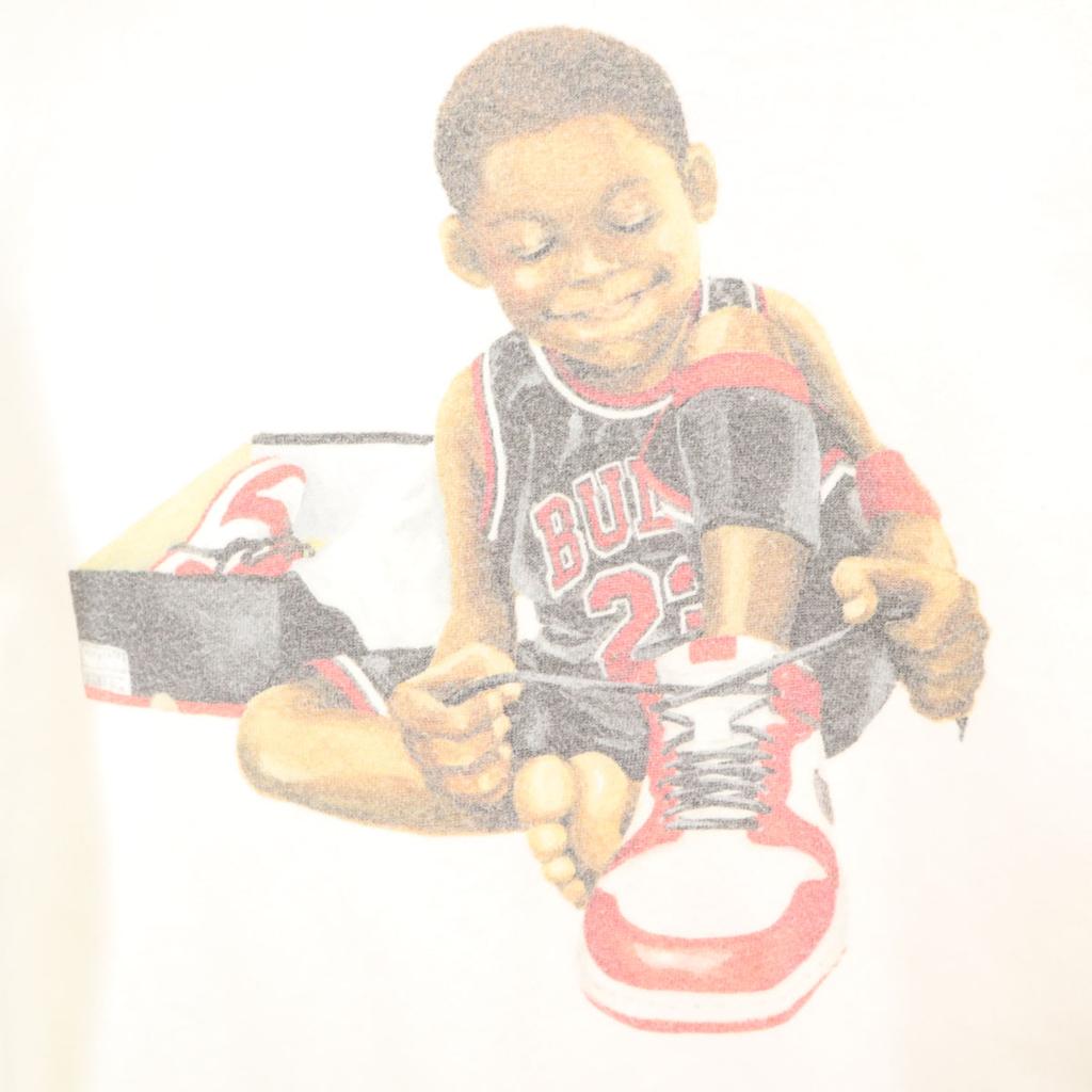 APPLEBUM Chicago Boy Short sleeve T-shirt XXL white CHICAGO BOY Big Size Men's Used