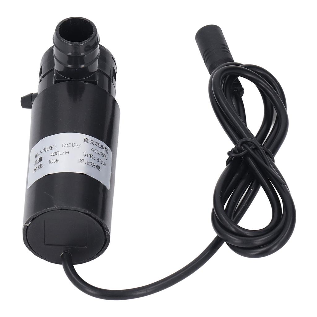 DC 12V Submersible Pump Waterproof Low Noise Centrifugal Pump for Fountains Swimming Pools Aquariums