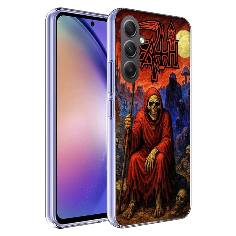 

Metal Band D-Death Phone Case for Samsung A17 A37 A57 A07 A16 A26 A36 A56 A06 A02S A12 A22 A32 A52S A04S A14 A24 A34 A54 A03 A13 Samsung A32 5G