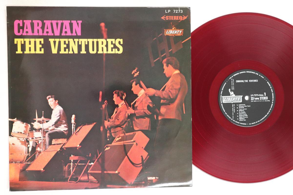 

Виниловая пластинка VENTURES Caravan LP7273 LIBERTY 1965 Япония Рок Б/у