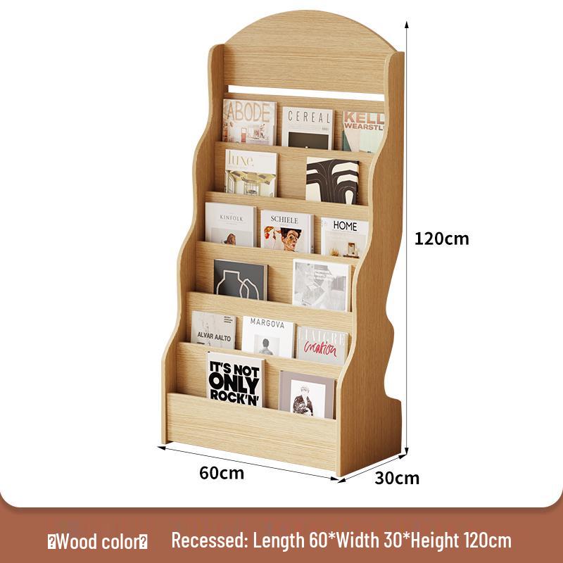 Floor & Wall Book and Magazine Display Stand