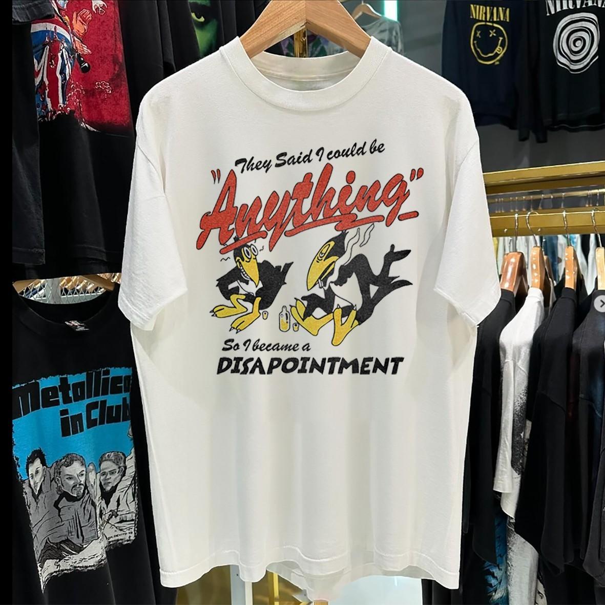 Disappointment Heckle Jeckle Classic T-Shirt White M S