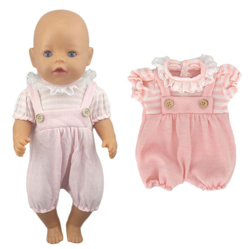 2023 Mono de Moda para Muñeca, Ajuste para Muñeco Bebé de 43 cm, Muñeco Bebé Reborn de 17 Pulgadas, Ropa