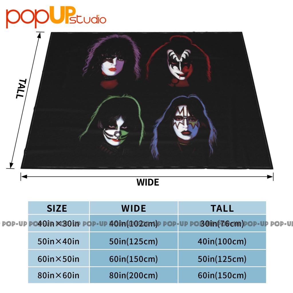 Kiss Metal Peter Criss Cover Ultra-Soft Blanket Quilt Winter Sofa Cover Bed Covers