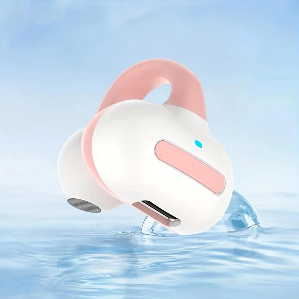 1Pc Universal Touch Operation Sports Headphones Stereo Surround Ergonomic Bluetooth Compatible 5.3 Wireless Earbud Game Playing