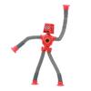 4PCS Telescopic Suction Cup Robots Toy Plastic Flexible Cartoon Puzzle Suction Cup for Boys Girls
