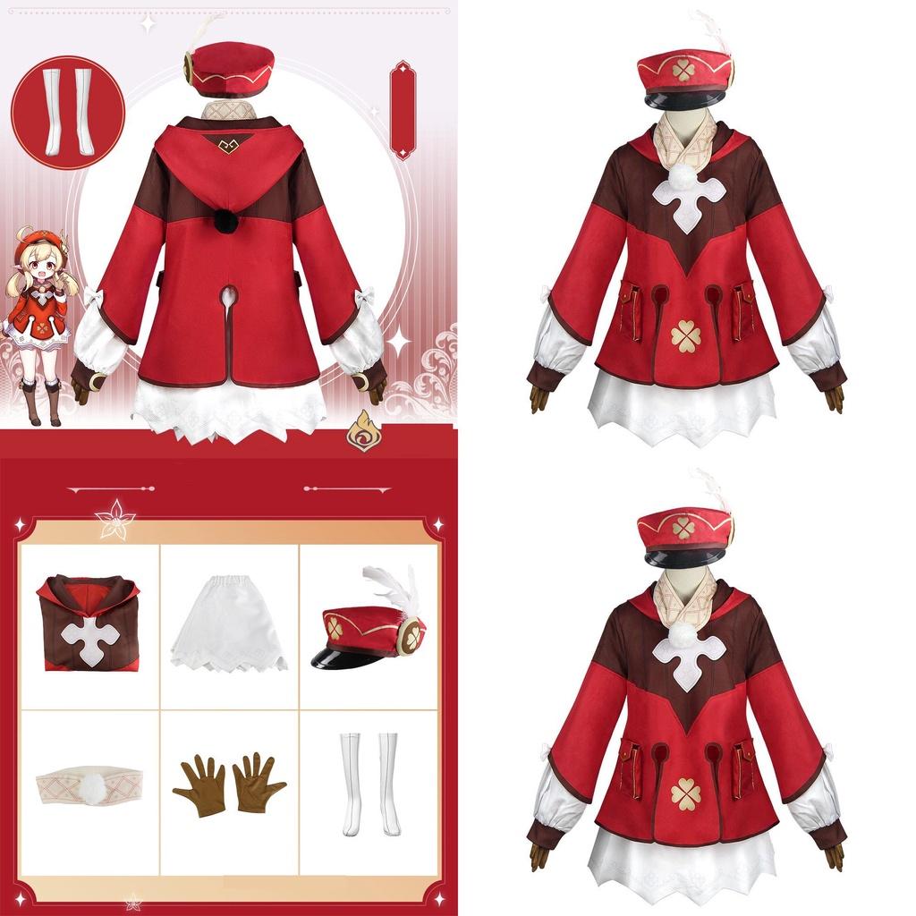 High-quality Genshin Impact Klee Cosplay Costume For Ultimate Halloween Fun