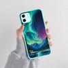Beautiful Northern Lights Phone Case For IPhone 14 11 12 13 Mini Pro Max 8 7 Plus X XR XS MAX Translucent Matte Cover