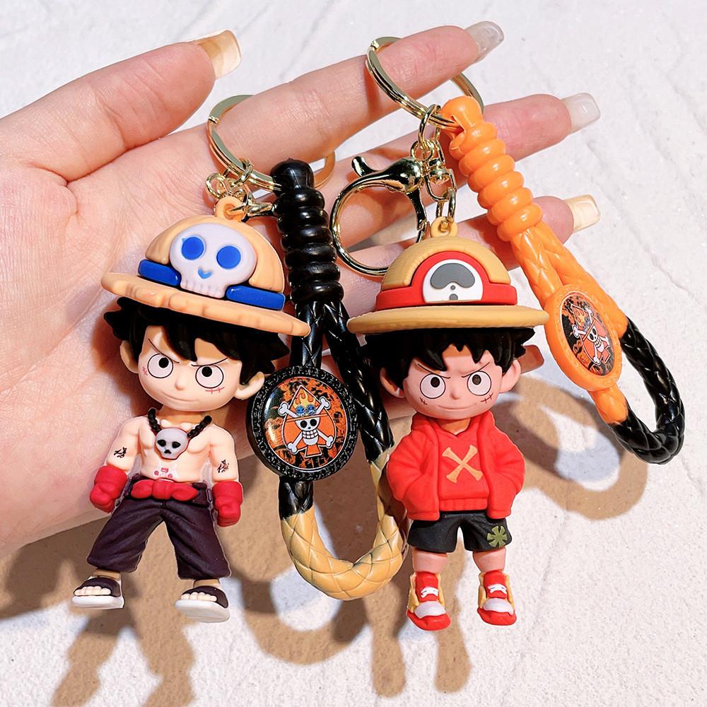 2024 One Piece Keychain Stylish Luffy Hoodie Keyring For Fans And Collectors