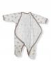 Baby Romper 68 Closure with Envelope Pajamas, Baby Layette, Roses