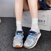 Mesh thin German training shoes women's 2025 new summer retro with skirts breathable flat bottom light sports Forrest Gump shoes