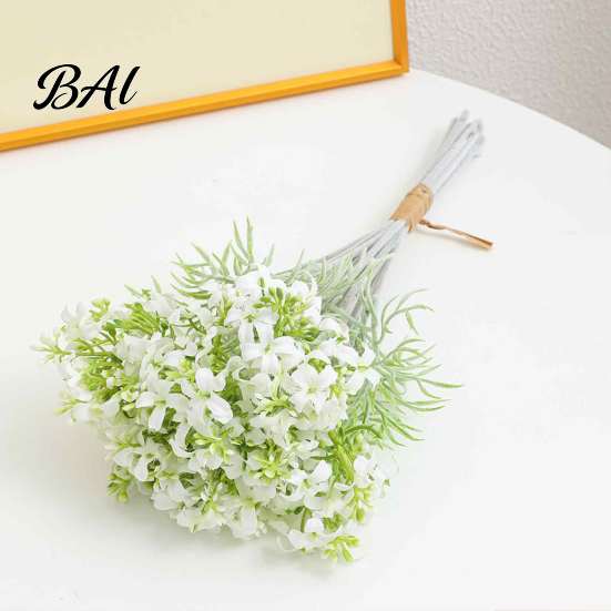 Decorative Flowers for Office Desk Artificial Orange Jasmine Flowers, Realistic Murraya Paniculata Flower Bouquets, Souvenirs Friends Flexible