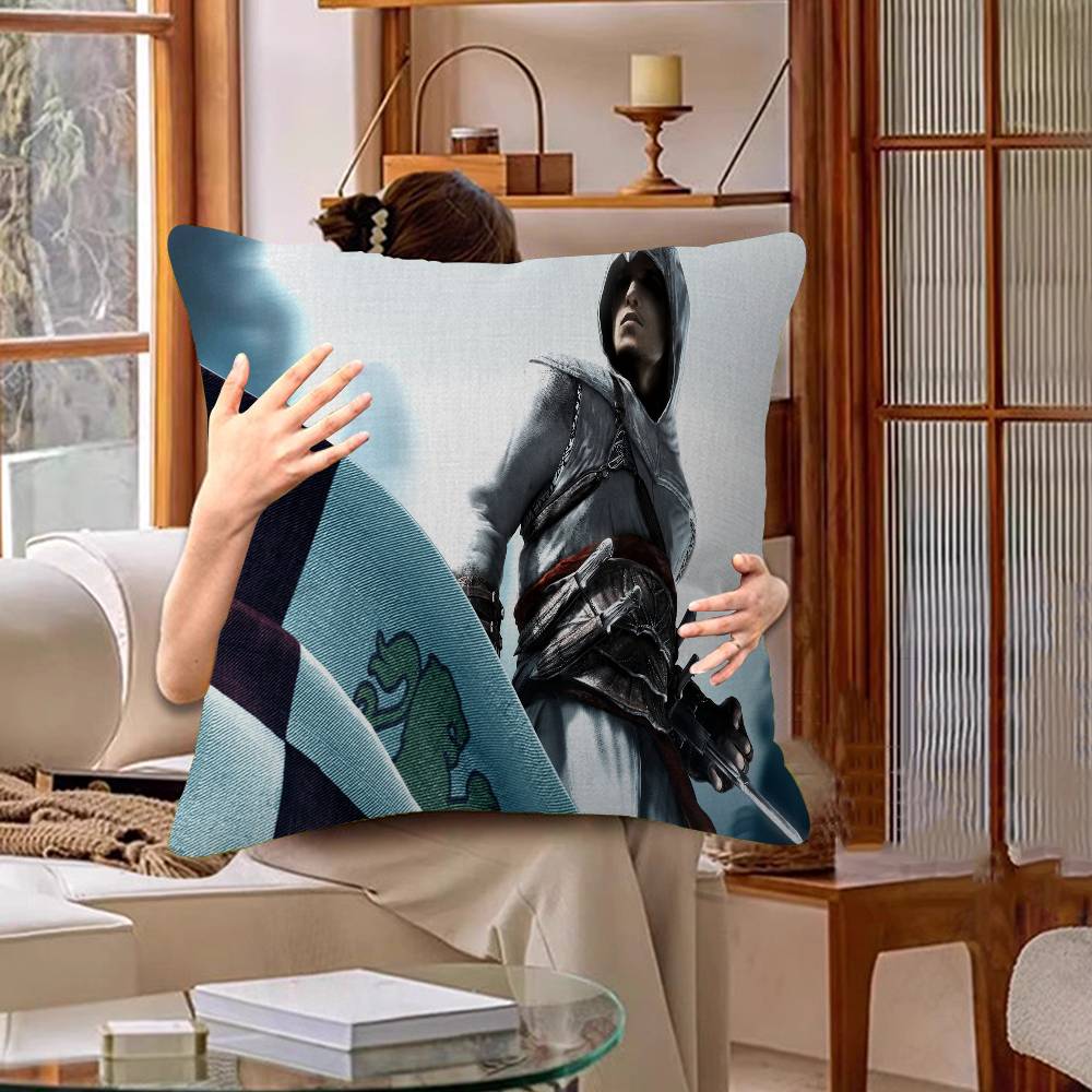 Gamer A-assassin S Creed Cushion Cover Decorative Pillow Sofa Home Decor Case Pillow Cases