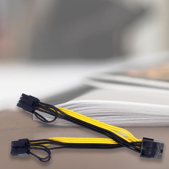 PCI-E 6-Pin auf 2x 8-Pin GPU Grafikkarte Stromverteilerkabel PCI Express