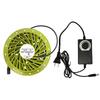 Exhaust Fan 12V Wall Mounted Exhaust Fan 6500RPM 12V 1.8A Low Noise Extractor for Kitchen Bathroom Garage Grow Room